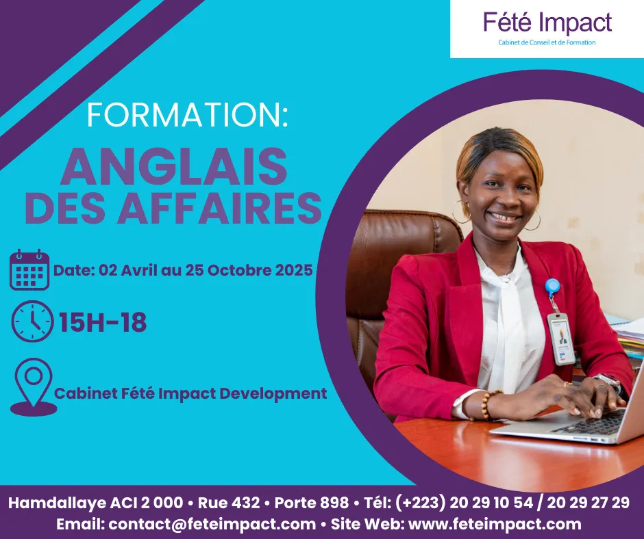 Anglais des affaires